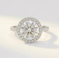 Round Halo Ring