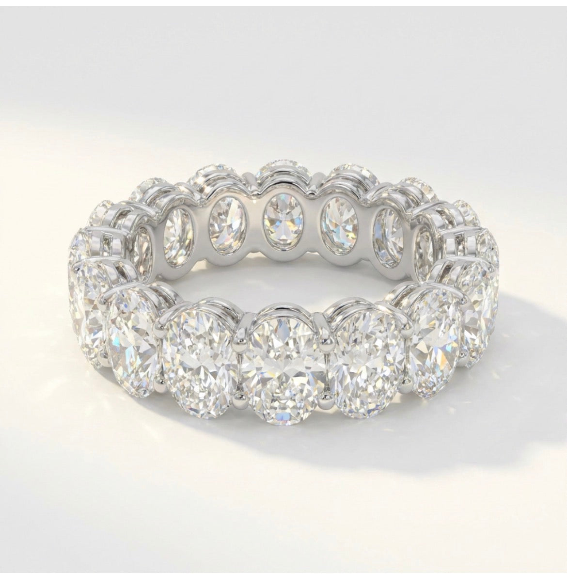 Full eternity ring/0.5ct each Total 7.5ct
