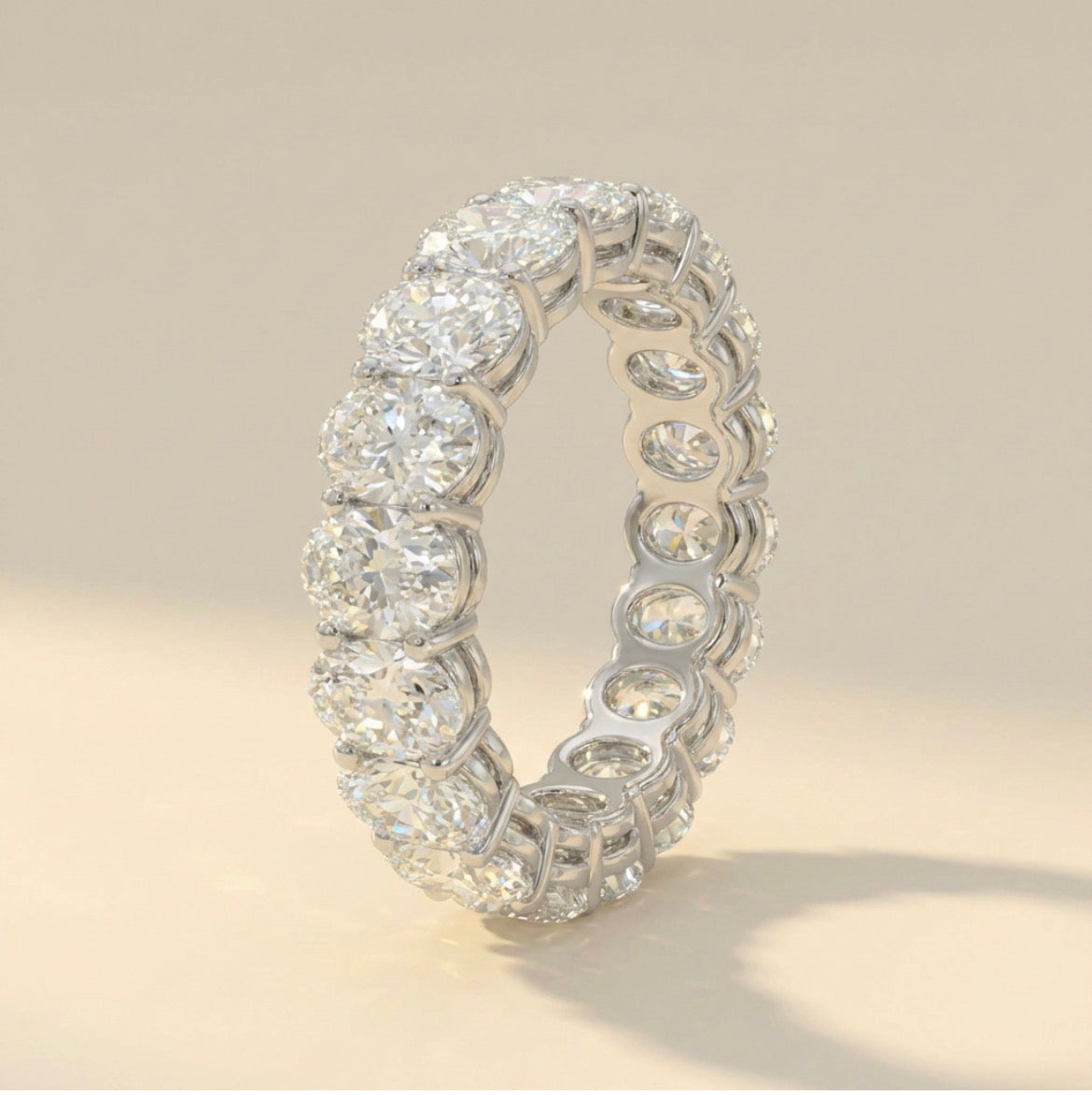 Full eternity ring/0.5ct each Total 7.5ct