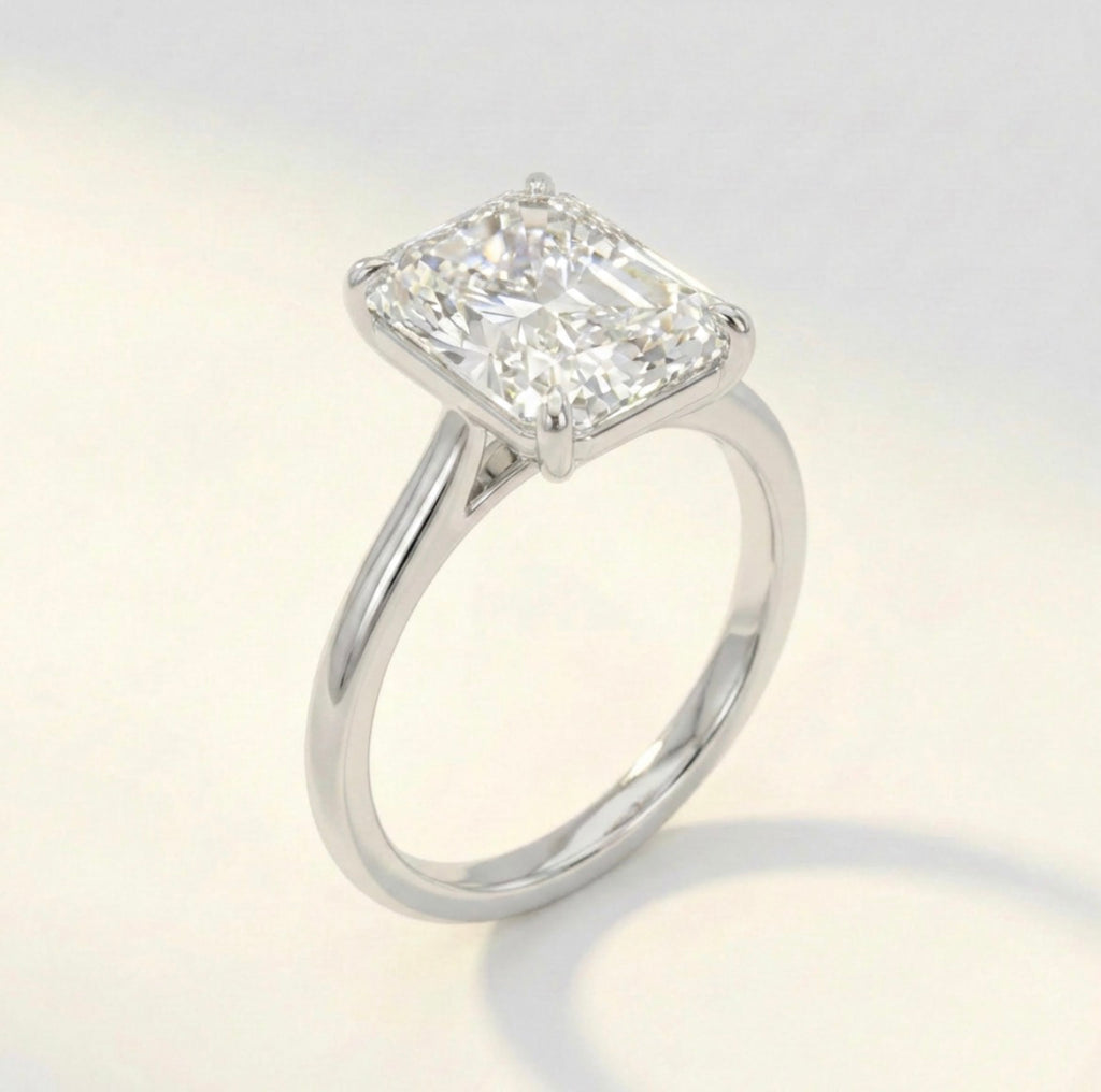 ラディアント ソリティア リング/Radiant Solitaire Ring