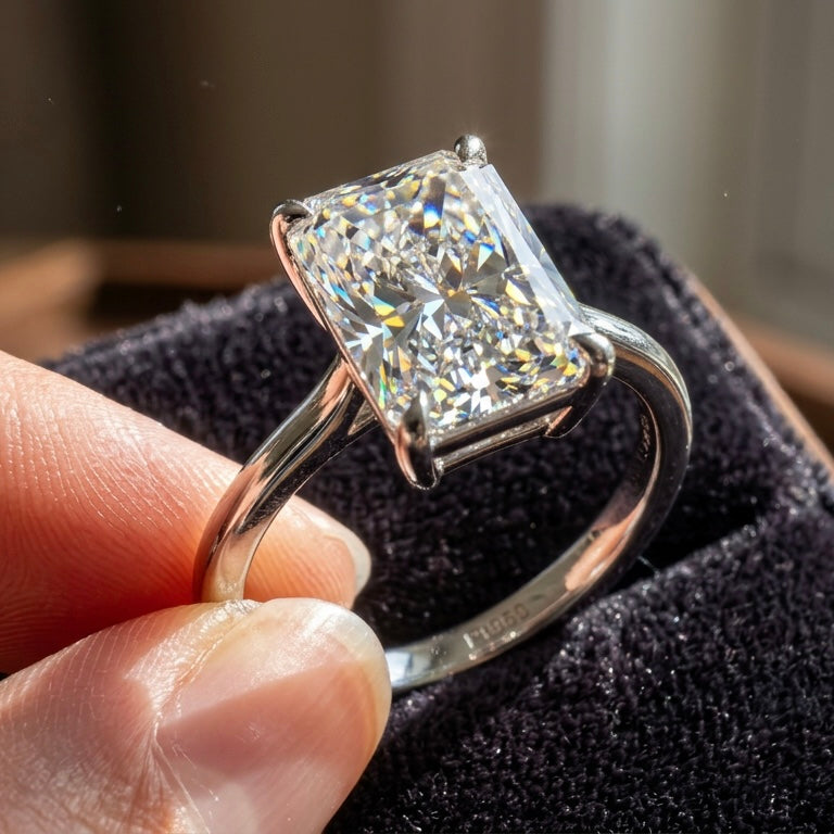 ラディアント ソリティア リング/Radiant Solitaire Ring